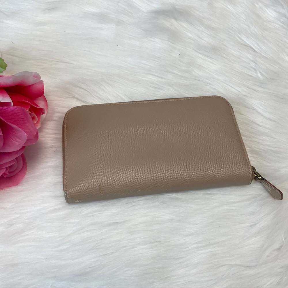 Prada Zipper Long Wallet Pink - Picture 2 of 15